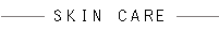skincare