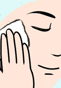 肌との相性を確かめる