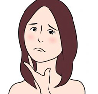 気になる肌荒れ